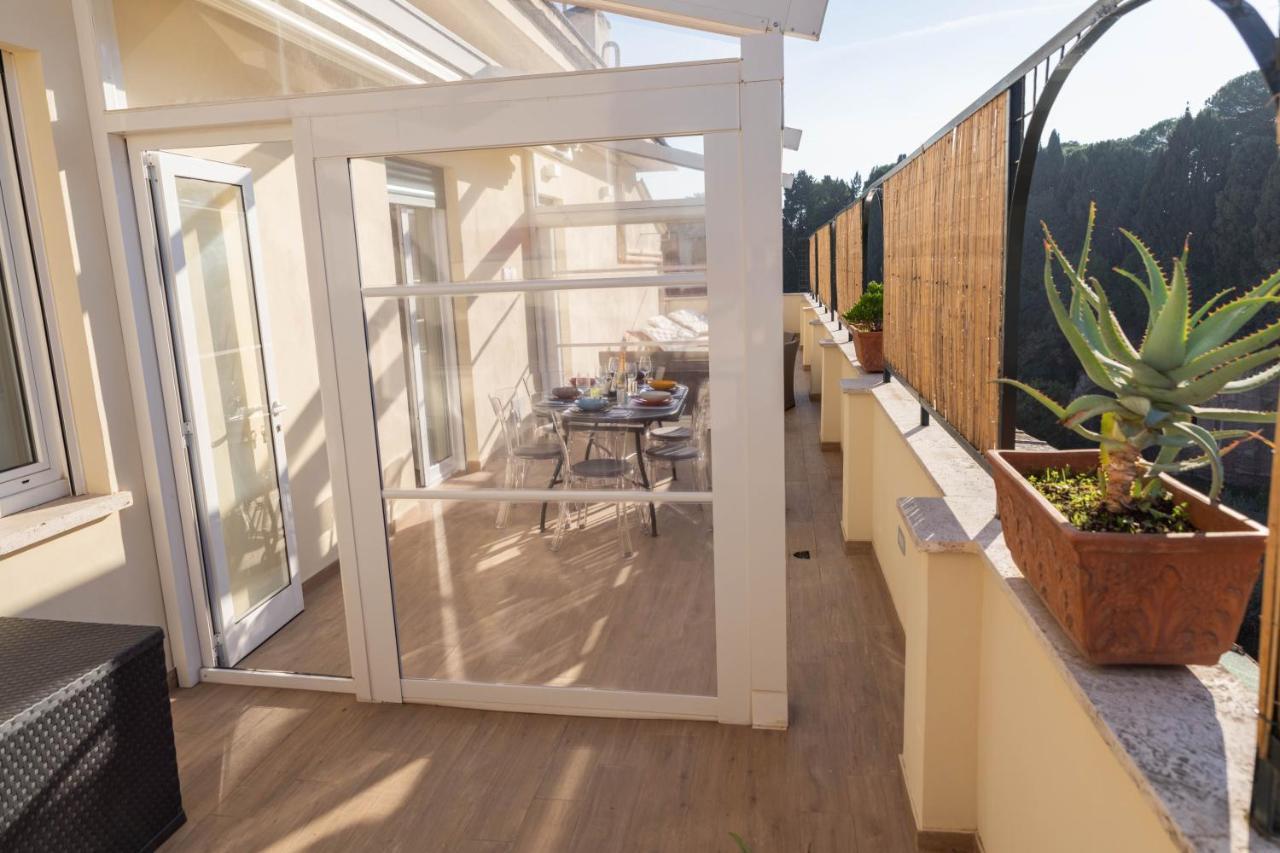 Colosseo Brightful Apartment With Rooftop Rome Exterior photo